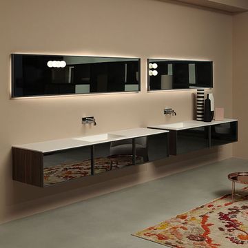 Bespoke bathroom mirror by Antoniolupi - view 6