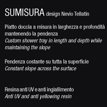 Sumisura bathroom shower trays by Antoniolupi - view 3
