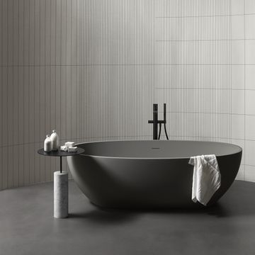 Bivio marble coffee table for bathroom or living area by Antoniolupi - view 2