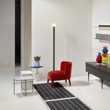 Apollo modern design lamp in lacquered brass by Antoniolupi - view 8