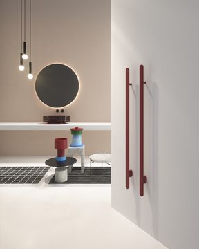 Rigo electric aluminum bathroom towel warmer by Antoniolupi - view 4