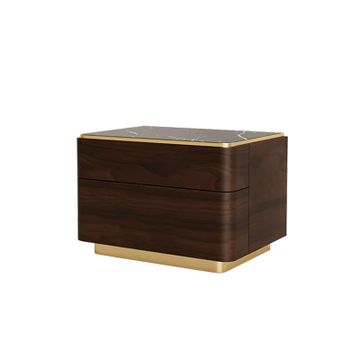 CONCH BEDSIDE TABLE by ANA ROQUE INTERIORS