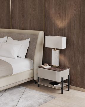 AMAN BEDSIDE TABLE by ANA ROQUE INTERIORS - view 2