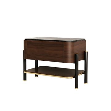 AMAN BEDSIDE TABLE by ANA ROQUE INTERIORS