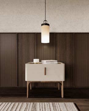 ANSEL BEDSIDE TABLE by ANA ROQUE INTERIORS - view 2