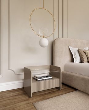 DORIS BEDSIDE TABLE by ANA ROQUE INTERIORS - view 2