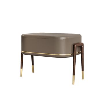 OTTO BEDSIDE TABLE by ANA ROQUE INTERIORS