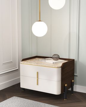 MISIA BEDSIDE TABLE by ANA ROQUE INTERIORS - view 3