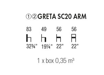 GRETA SC20 ARM by Accento SRL - view 6