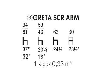 GRETA SCR ARM by Accento SRL - view 6