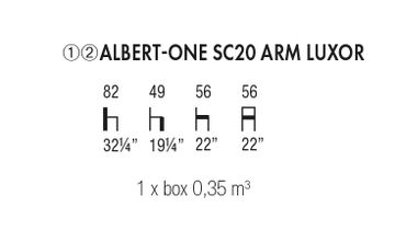 ALBERT-ONE SC20 ARM LUXOR by Accento SRL - view 5