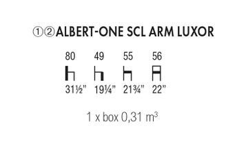 ALBERT-ONE SCL ARM LUXOR by Accento SRL - view 5