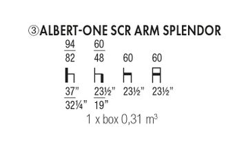 ALBERT-ONE SCR ARM SPLENDOR by Accento SRL - view 5