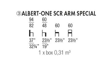ALBERT-ONE SCR ARM SPECIAL by Accento SRL - view 5