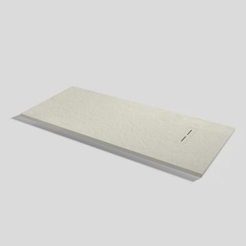 Shower tray Alma Slate Beige Rectangular 160x70 by Acquabella