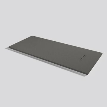 Shower tray Alma Slate Lava Rectangular 180x80 by Acquabella