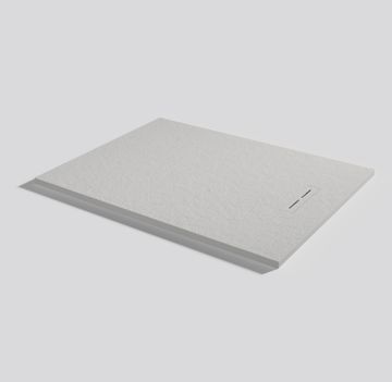 Shower tray Alma Slate Marfil Rectangular 120x90 by Acquabella