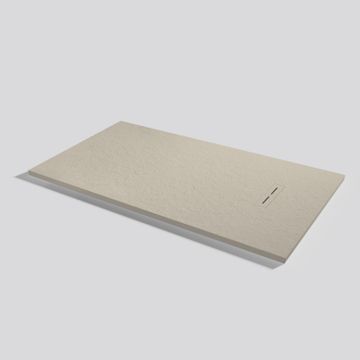 Shower tray Alma Slate Sand Rectangular 160x90 by Acquabella