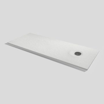Livo Slate Shower tray Nacar Rectangular 200x80 by Acquabella