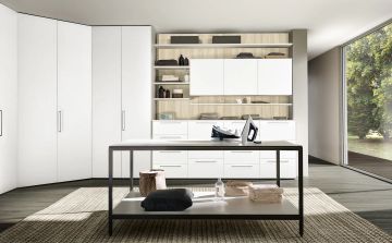 Armadio con lavanderia ad angolo by Adok - view 3