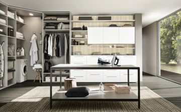 Armadio con lavanderia ad angolo by Adok - view 2