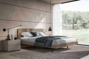 Letto matrimoniale Blade by Adok - view 2