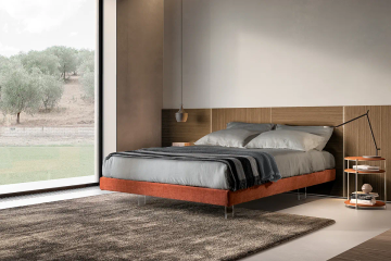 Letto matrimoniale Carrè by Adok - view 2