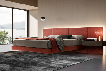 Letto matrimoniale Modula by Adok - view 2