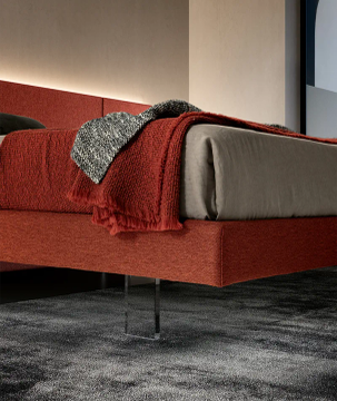 Letto matrimoniale Modula by Adok - view 3