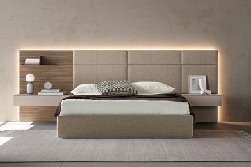Letto matrimoniale Modula by Adok - view 6