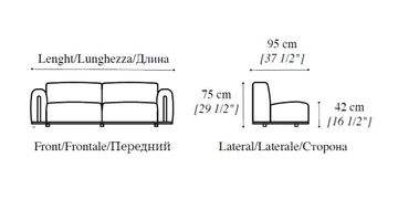 Perla Sofas and Armchairs by ADORA - view 4