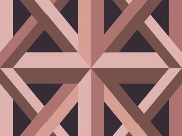 ARDOR / Art. geometrico-Baked cherry by AGENA - view 5