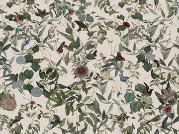 THE GLORIOUS GARDEN  / Art. floreale liberty-chocolate by AGENA - view 8