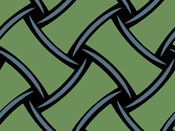INTRECCIO / Art. geometrico-VERDE by AGENA - view 7