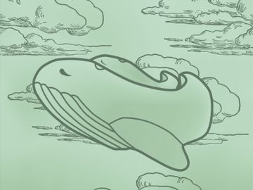 BUBBLE WHALE / Art. Colorful by AGENA - view 5