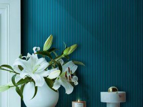 CHARLIE / Art. righe inglesi-Blue navy by AGENA - view 2