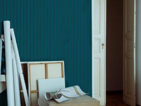 CHARLIE / Art. righe inglesi-Blue navy by AGENA - view 4
