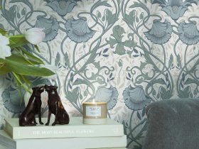 ADELE / Art. fiori inglesi-Acqua blue by AGENA - view 2
