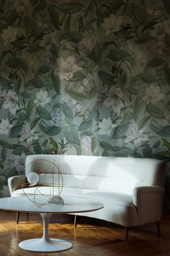 FLEUR DE LIS / Art. fiori inglesi-Velvet blue by AGENA - view 3