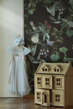 THE GLORIOUS GARDEN  / Art. floreale liberty-chocolate by AGENA - view 3