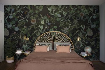 THE GLORIOUS GARDEN  / Art. floreale liberty-chocolate by AGENA - view 5