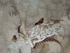 OAK TREE / Art. floreale-china blue by AGENA - view 4