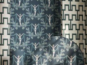 MON CHÉRI / Art. floreale liberty-OFF WHITE by AGENA - view 4