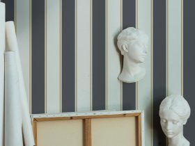 VIVIENNE / Art. righe inglesi-Cream and green by AGENA - view 2