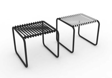 Low stools & ottoman Rada by Altek - view 2
