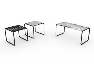 Low stools & ottoman Rada by Altek - view 4