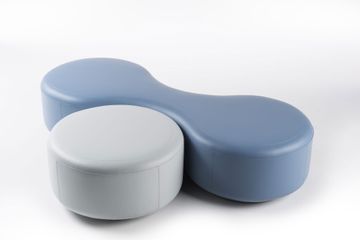 Modern design bench - Molecola 1 by Altek - view 3