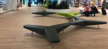 Bench waiting room Sinapsi by Altek - view 4