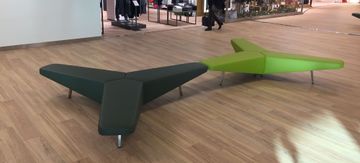 Bench waiting room Sinapsi by Altek - view 7