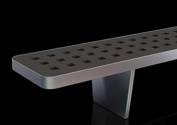 Dolmen/2 bench by Altek - view 3
